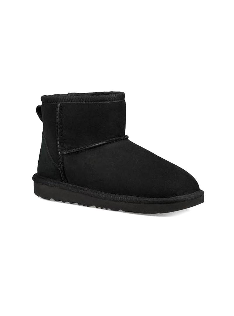 Botas UGG Classic Mini Preto Para Meninos e Meninas