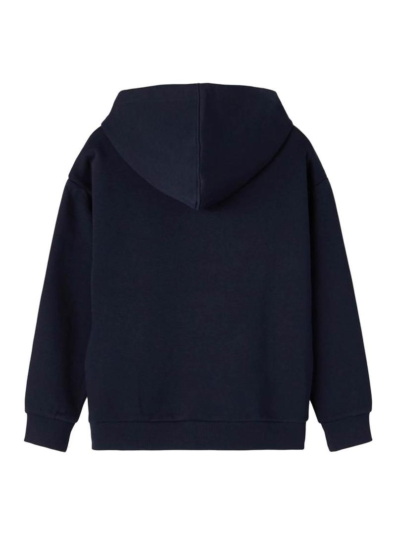 Sweat Name It Nifish Azul Marinho para Menina