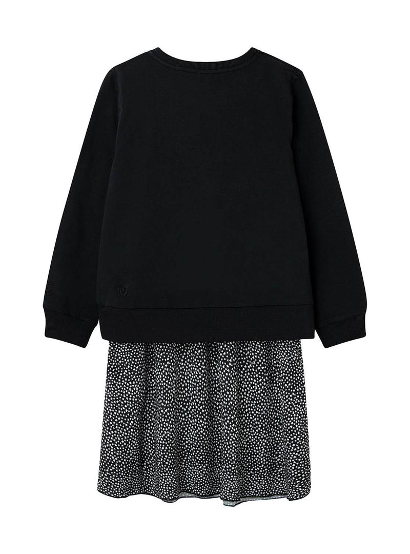 Vestido  Pepe Jeans Melania Preto Menina