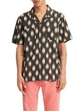 Camisa Levis Classic Camper Impresso Verde Homem