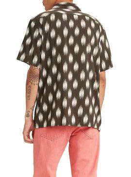 Camisa Levis Classic Camper Impresso Verde Homem