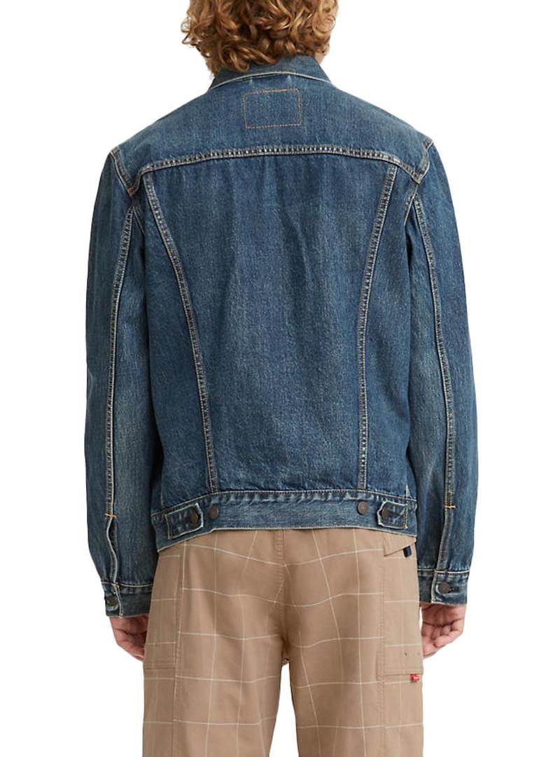 Casaca Denim Levis Trucker Azul para Homem