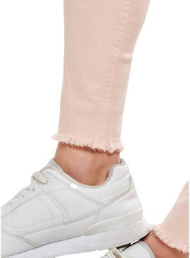 Jeans Only Blush Rosa para Mulher