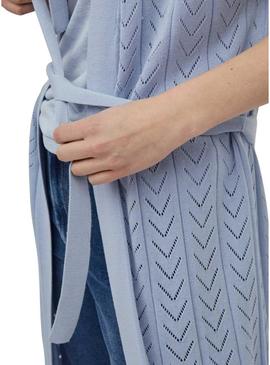 Colete Vila Vishelley Azul para Mulher