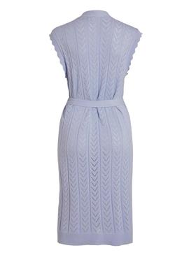 Colete Vila Vishelley Azul para Mulher