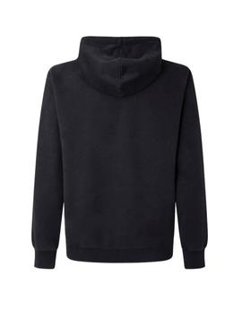 Sweat Pepe Jeans David Basic Preto Homem