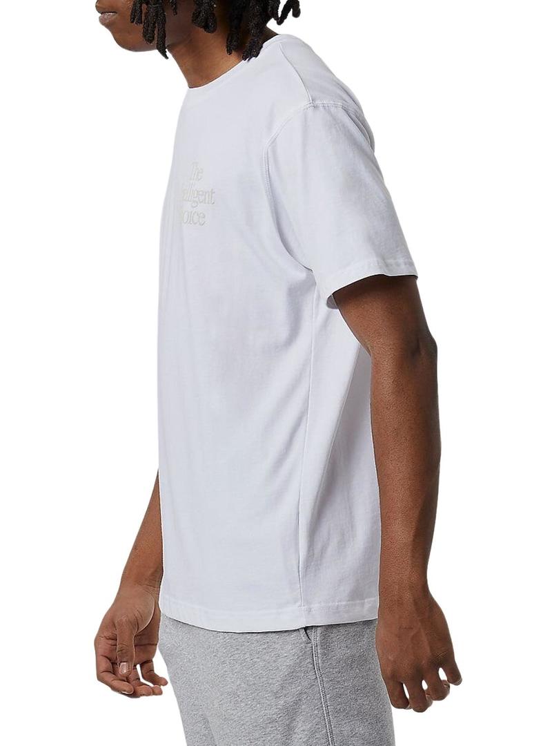 T-Shirt New Balance Intelligent Choice Branco