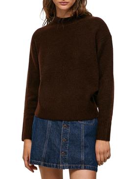 Camisola Pepe Jeans Cuello Blakely para Mulher Preto