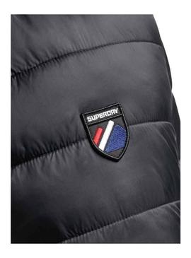 Casaca Superdry Code Acolchada Homem Preto