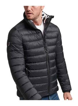 Casaca Superdry Code Acolchada Homem Preto