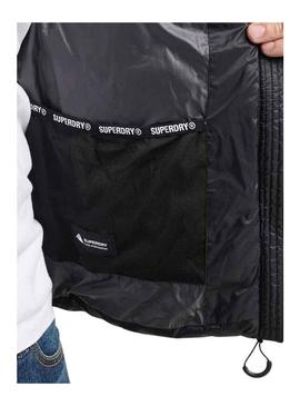 Casaca Superdry Code Acolchada Homem Preto