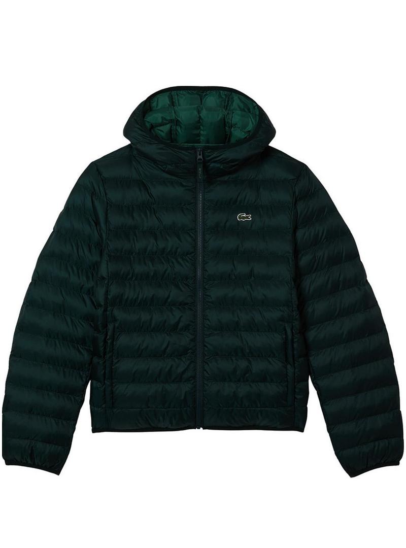 Casaca Lacoste Blouson Acolchoado Verde Homem