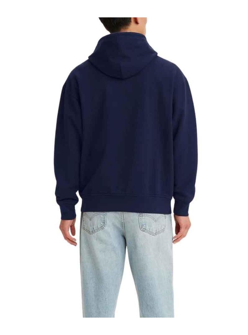 Sweat Levis Relaxed Capuz Azul para Homem
