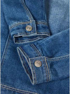 Casaca Name It Estrela Denim para Menina