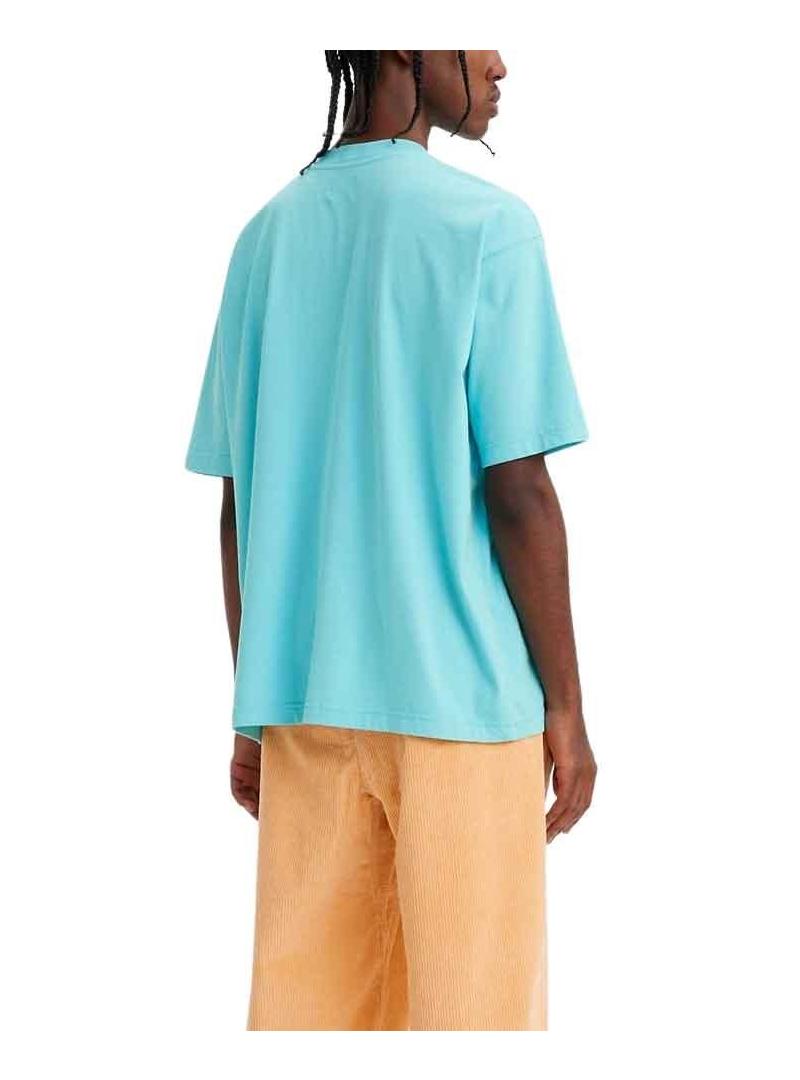 T-Shirt Levis Skate Azul para Homem