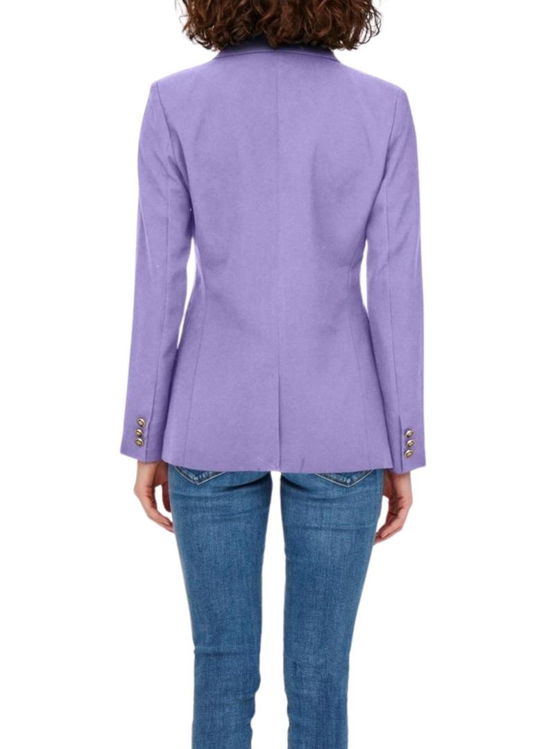 Blazer Only Astrid Morado para Mulher