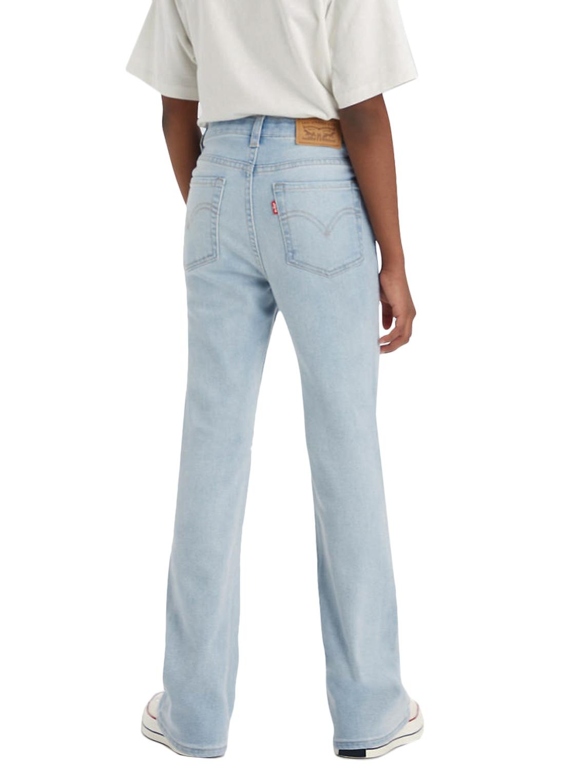 Calças Jeans Levis 726 Azul Claro para Menina