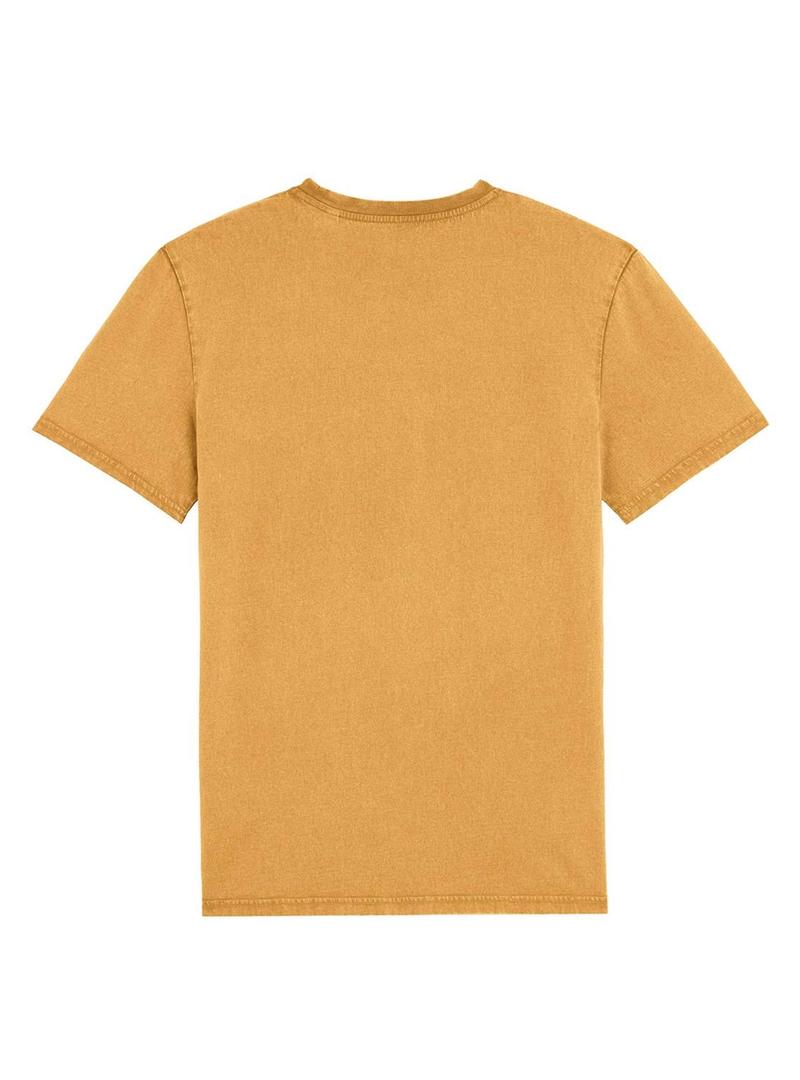 T-Shirt Klout Basic Dyed Tinto Mostaza