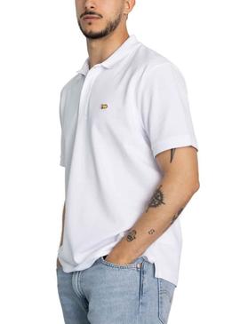 Polo Klout Basic Branco para Homem