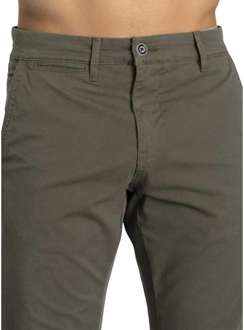 Pantalon Chino Verde Klout para Homem