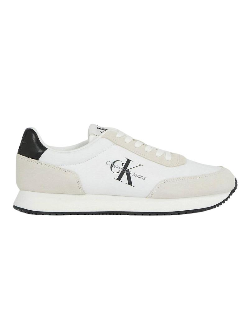 Sapatilhas Calvin Klein Retro Runner Branco Homem
