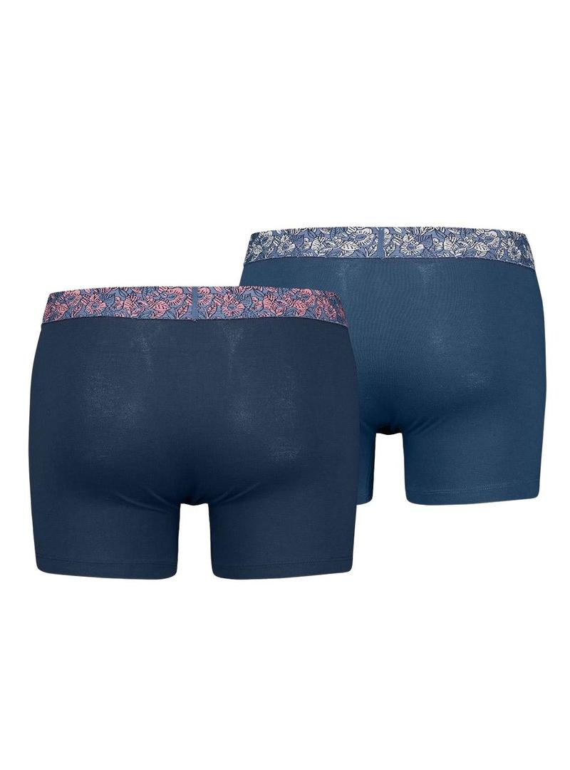 Cuecas Levis Flower Azul Marinho para Homem