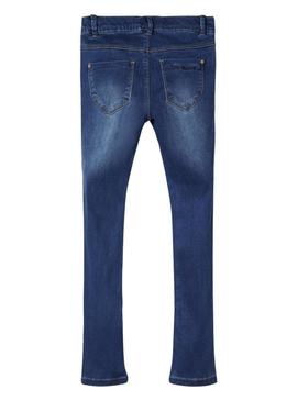 Calças Name It Polly Skinny Denim para Menina