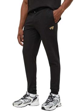 Calças Tommy Jeans Signature Preto para Homem