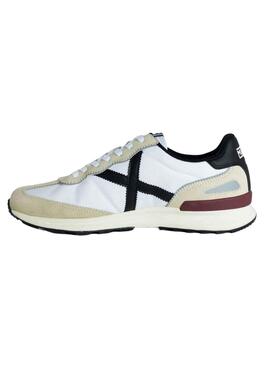 Sapatilhas Munich Dynamo 59 Branco Preto Homem