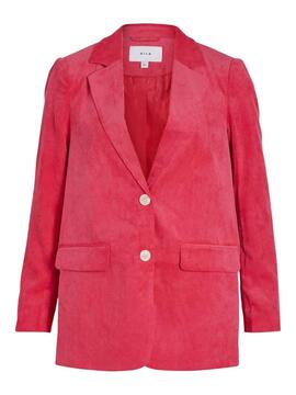 Blazer Vila Vicourdie Rosa para Mulher
