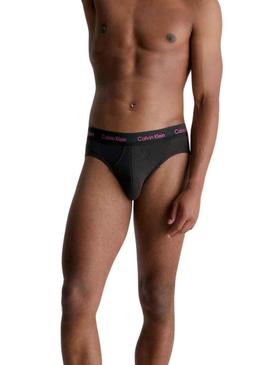 Cueca Calvin Klein Hip 3 Pack Preto H