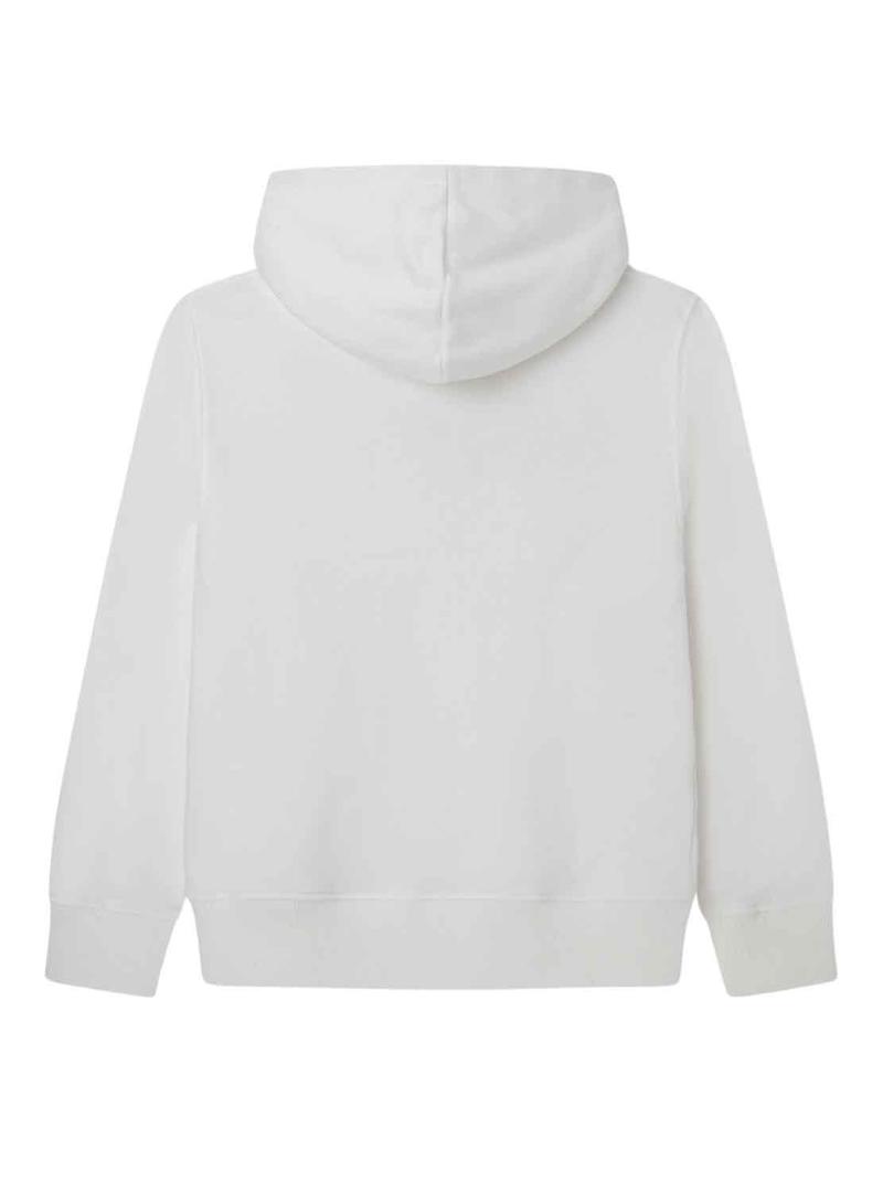Sweat Pepe Jeans Nolan Hoodie Branco para Menino