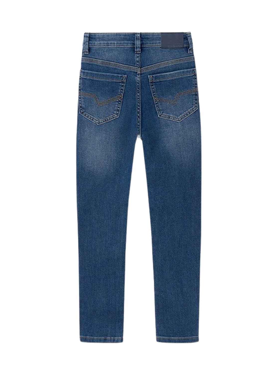 Calças Mayoral Denim Skinny Azul para Menino