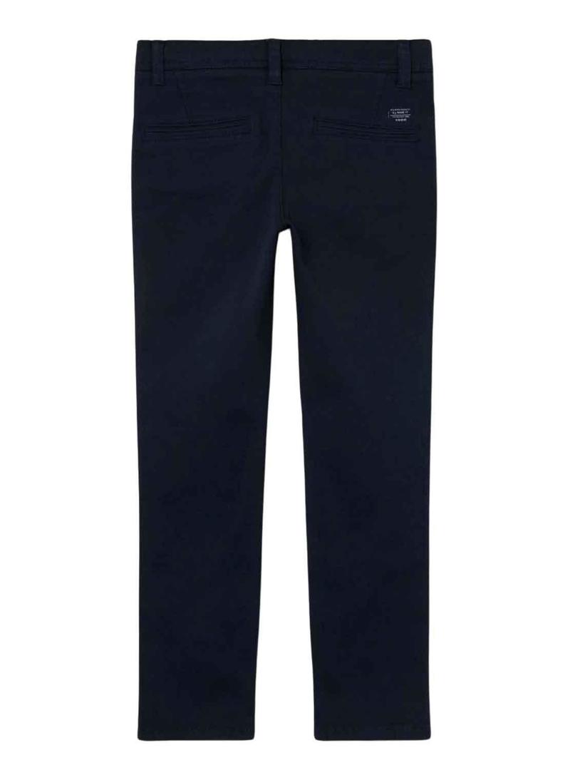 Calças Name It Silas Chino Azul Marinho para Menino