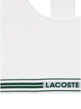 Sutiã Lacoste Heritage Branco para Mulher
