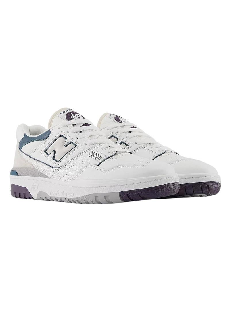 Sapatilhas New Balance BB550 Branco Verde Mulher
