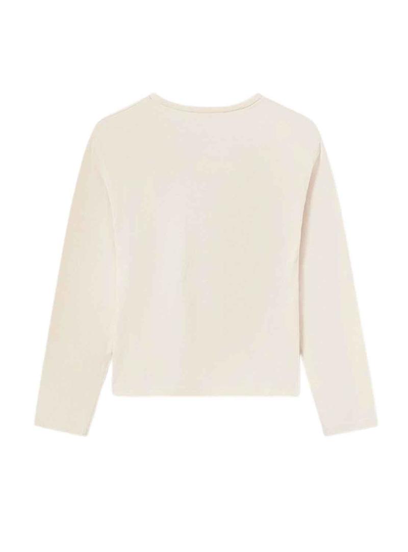 T-Shirt Mayoral Gráfica Nice Day Beige Menina