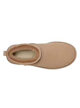 Botas UGG Classic Ultra Mini Sand Bege para Mulher