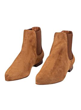 Botas Popa Angela Serraje Camel para Mulher