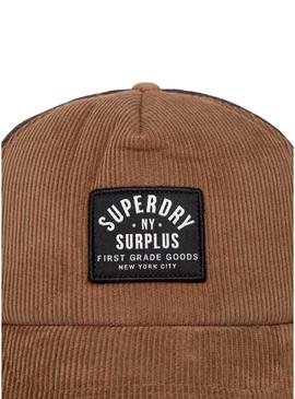 Gorro Superdry Vintage Graphic Marrom para Mulher