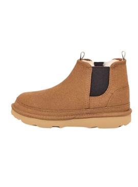 Botas UGG Neumel Chelsea Castanho para Crianças