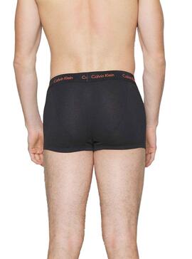 Pack 3 Cuecas Calvin Klein Low Rise Preto