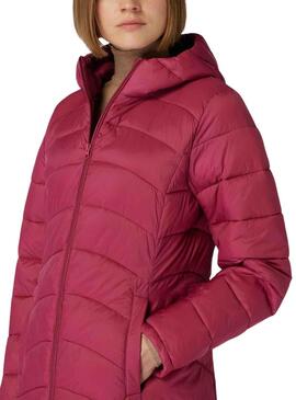 Casaca Vila Visibilidade acolchoada Bordeaux Mulher