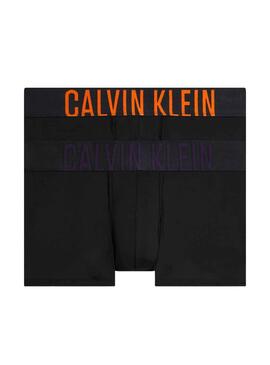 Pack 2 Cuecas Calvin Klein Low Rise Preto
