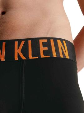 Pack 2 Cuecas Calvin Klein Low Rise Preto