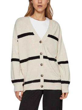 Casaca Vila Viril Stripe Preto e Branco