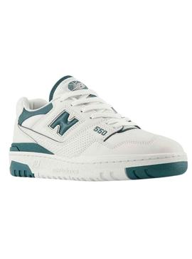 Sapatilhas New Balance BBW550 Verde e Branco