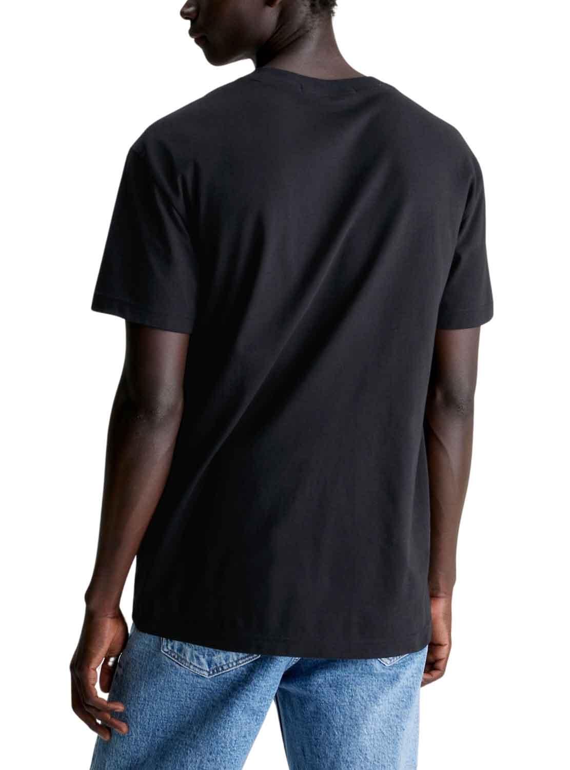 T-Shirt Calvin Klein Jeans Basica Preto