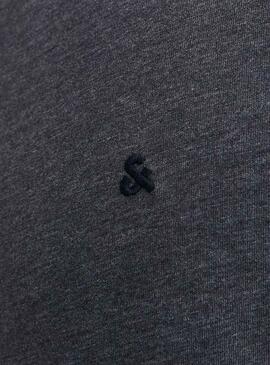 T-Shirt Jack & Jones Paulos Cinza para Homem