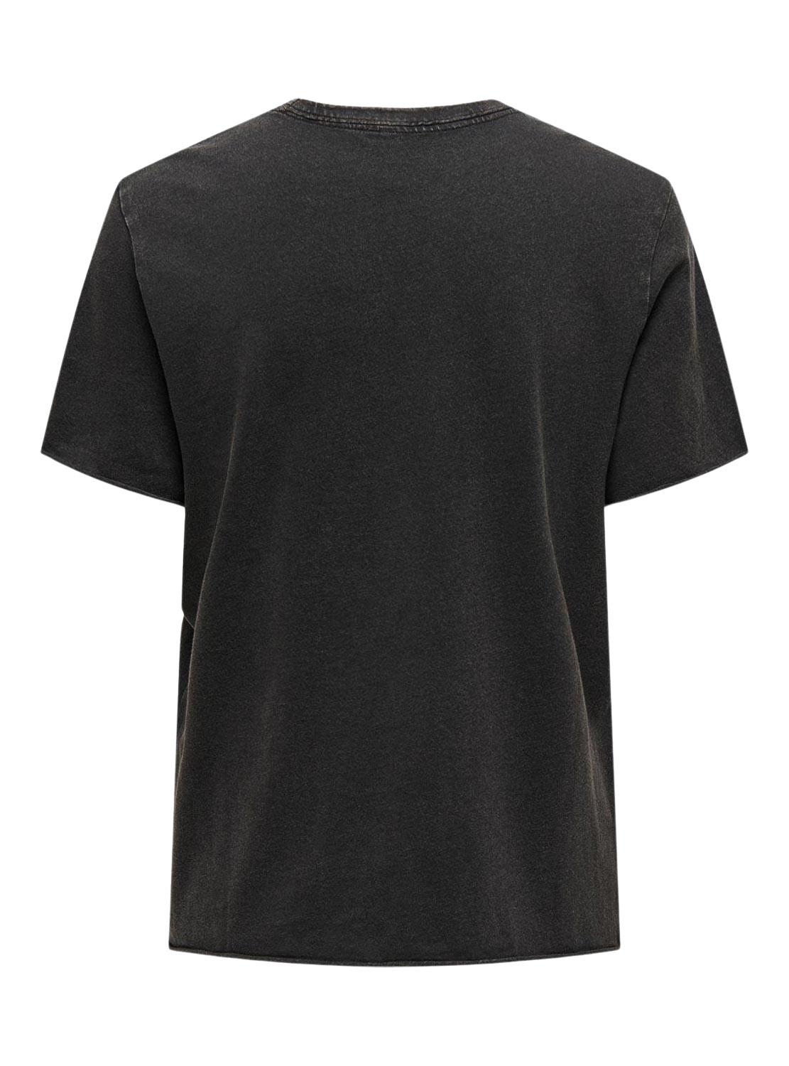 Camisa Only Lucy Negra para Mulher